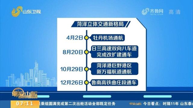 水、陆、空齐头并进!菏泽构建立体交通新格局,助力鲁西加快崛起