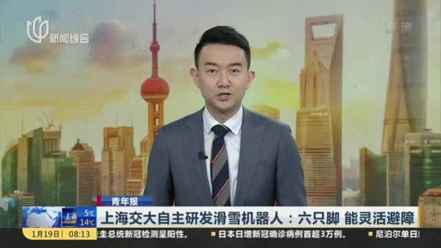 上海交大自主研发滑雪机器人:六只脚 能灵活避障