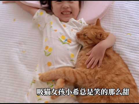 猫咪公主吸猫合集,吸猫的女孩总是笑的那么甜#萌宠