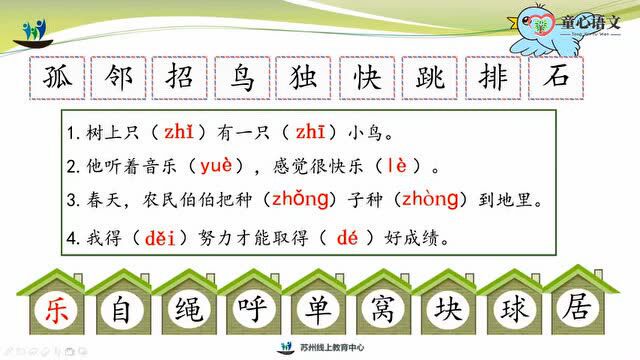 小学语文一(下)期中复习视频+课件,知识全面助巩固