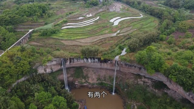 在重庆綦江的这个地方,有着一个原生态瀑布,风景优美地势独特