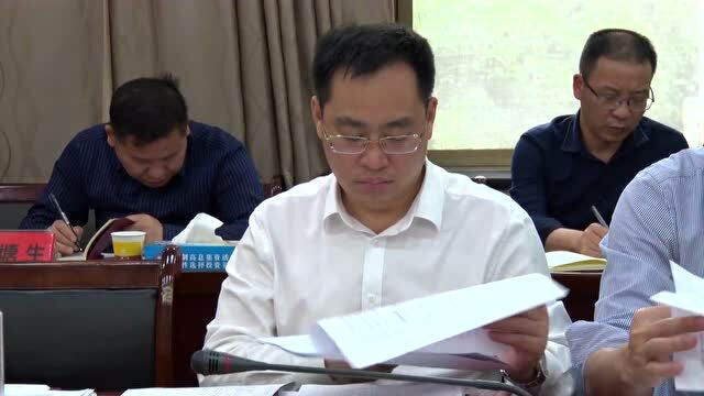 宾心华主持召开第十八届人民政府第11次常务会议