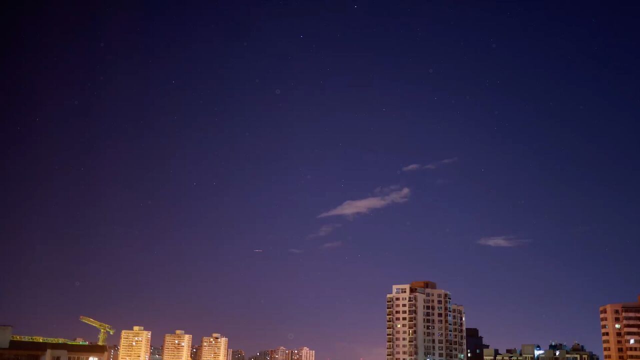 今日芒种 凌晨北京夜空繁星点点 迎来仲夏好天气