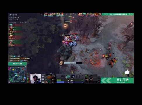 DOTA2 DPC中国联赛 EHOME VS RNG 比赛集锦1