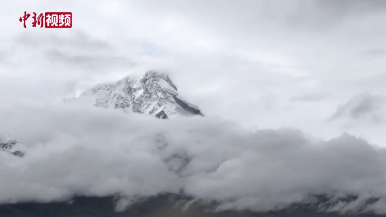 青藏科考途经卓木拉日雪山陈发虎院士现场讲解冰川