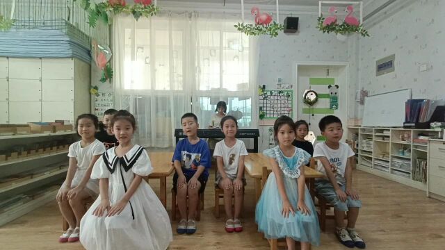 尚书房幼儿园 蒙五班 音乐不再麻烦好妈妈