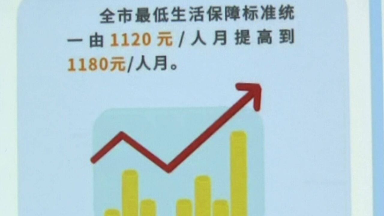 好消息!广州城乡最低生活保障标准和低收入困难家庭认定标准提升