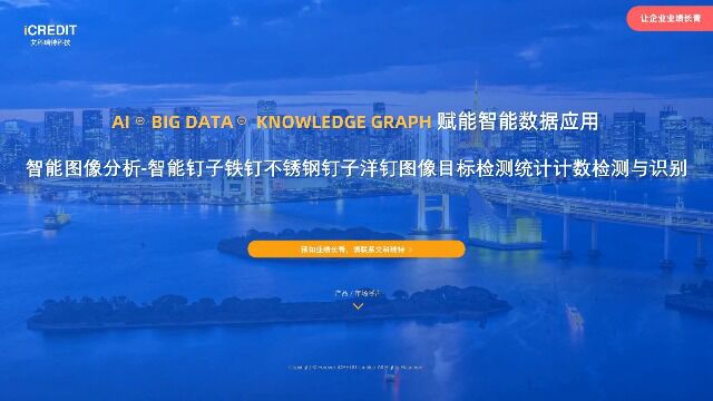 智能图像分析智能钉子铁钉不锈钢钉子洋钉图像目标检测统计计数检测与识别艾科瑞特科技(iCREDIT)