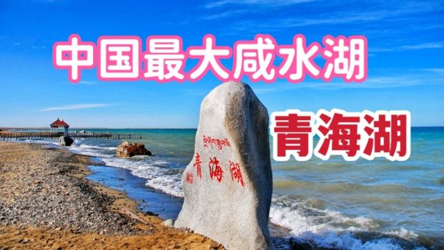 中国最大的咸水湖,青海省青海湖