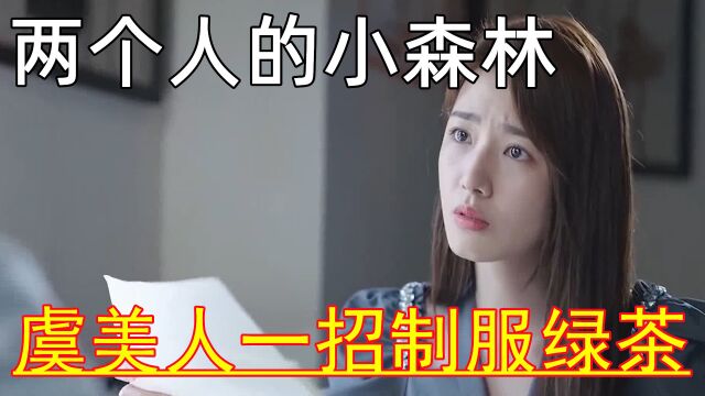 两个人的小森林:夏栀欲挑拨庄羽和虞美人,谁料虞美人一招制服绿茶