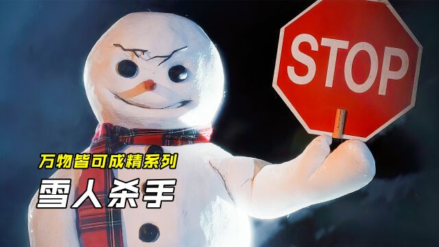 男孩只因欺负了雪人,就被成精的雪人报复了,悬疑片《白色杀机》