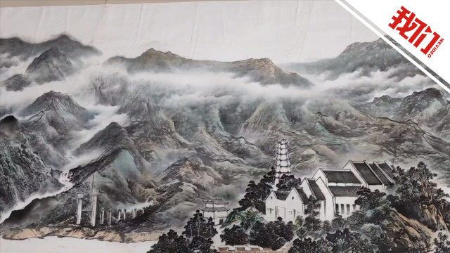 90后男子计划用一幅画“画遍中国”:想把祖国大好河山都画在一幅画上