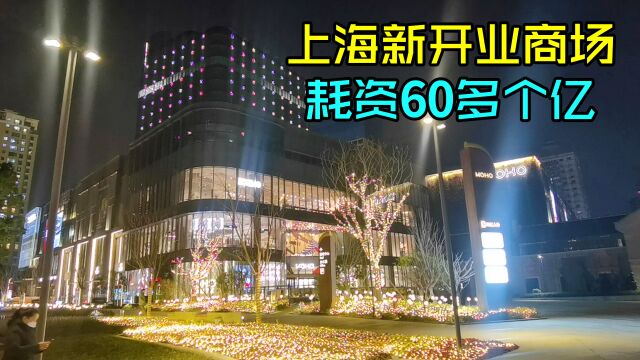 上海新开业一座商场,耗资60多个亿,当初动迁居民就花了10年