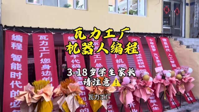 孩子家长 建议耐心看完 、了解下科技特长项目瓦力工厂 机器人编程 来加区啦#加格达奇 #机器人编程 #瓦力机器人 #少儿编程