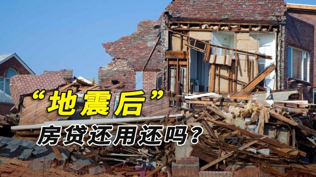 地震后房子没了,贷款还用还吗?我们该租房生活还是买房生活?