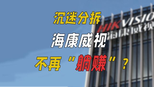 沉迷分拆,海康威视不再“躺赚”?