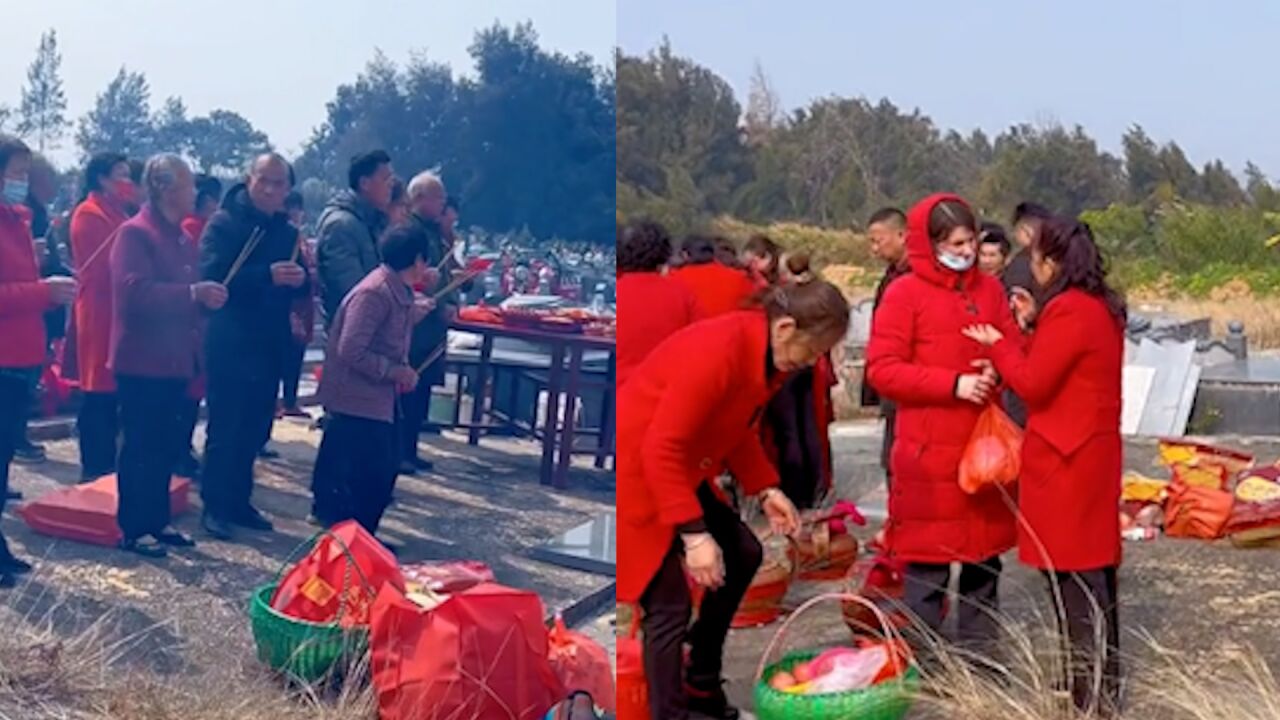 乌克兰媳妇参加家族祭祖仪式,被场景震撼到了:传统文化源远流长