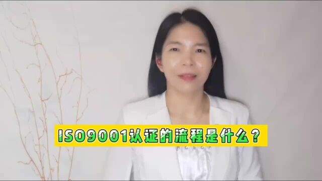 ISO9001认证的流程是什么?