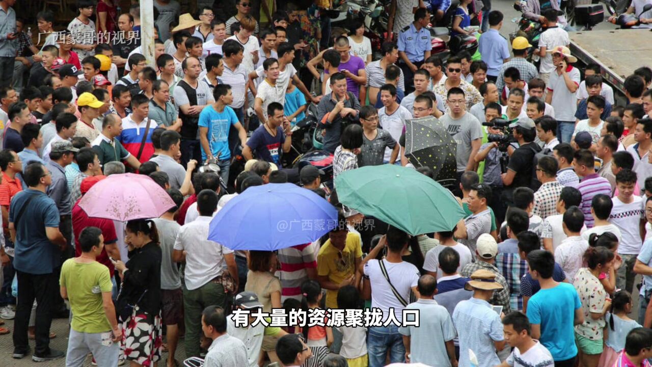 玉林的人口为啥这么多?广西10个百万人口大县,玉林独占3个!