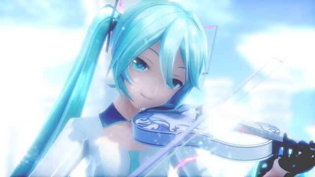 MMD初音未来,千本樱小提琴版