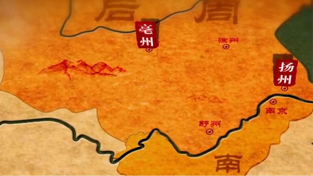 周军三次挥兵南下,先后夺取南唐州郡,瓦解南唐国力