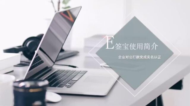 E签宝使用说明企业打款完成实名认证