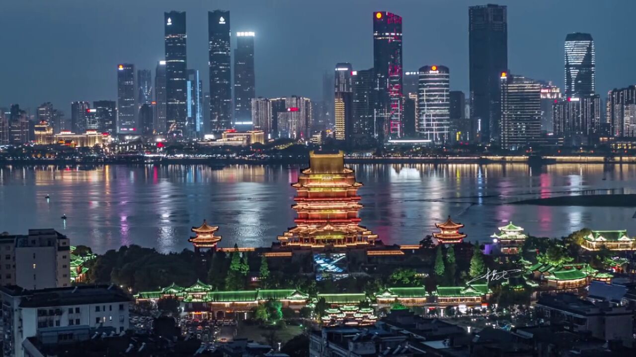 这里是新晋网红城市—南昌的顶级地标夜景.你喜欢第几个样式?