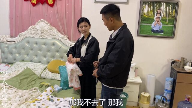 小茹出大月子回娘家不带老公,豆豆撒娇跟孩子争宠,我必须跟着