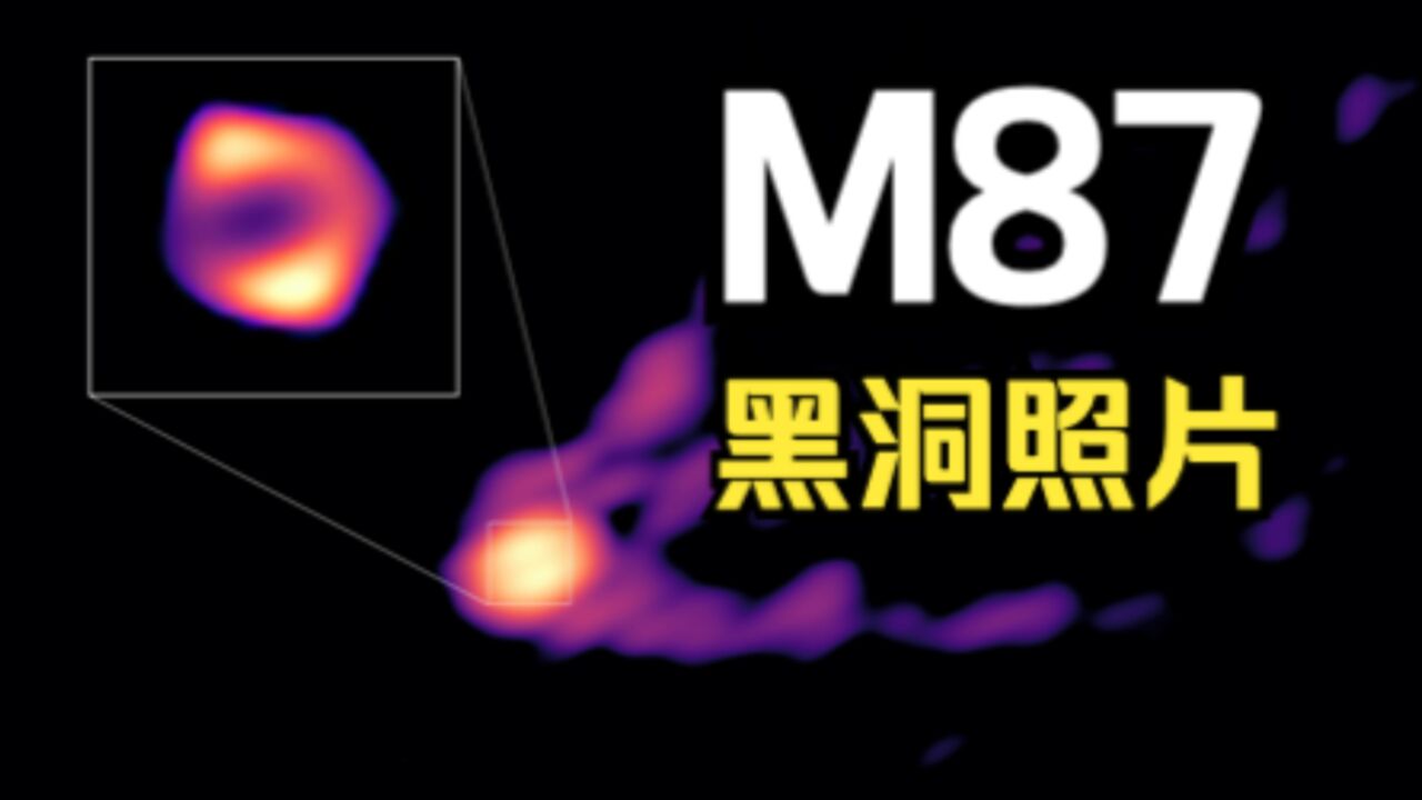 【科学第一线】人类首张M87黑洞与喷流“全景”照片,正式公布!