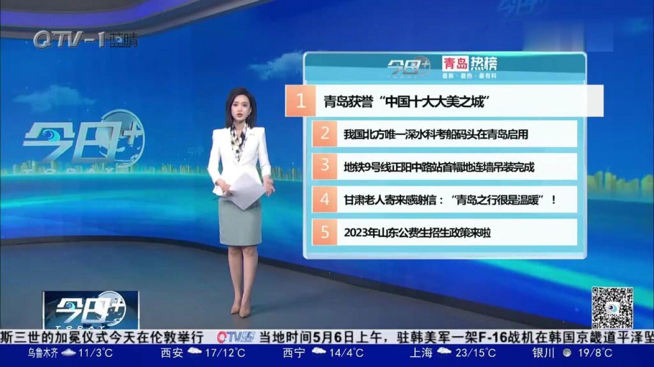 “中国美好生活城市”榜单发布,青岛获誉“中国十大大美之城”