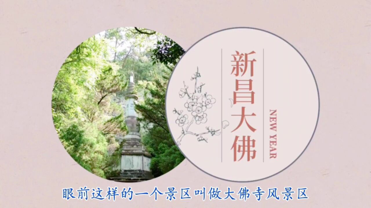 绍兴新昌大佛寺,这里是中国佛教发祥地,洞壁山体大佛傲视天下