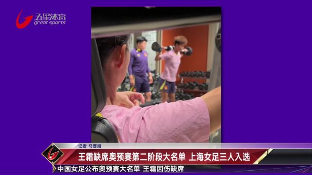 王霜缺席奥预赛第二阶段大名单 上海女足三人入选