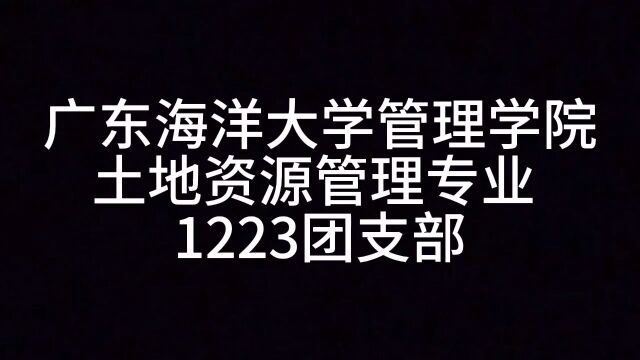 土管1223团支部主题团日视频