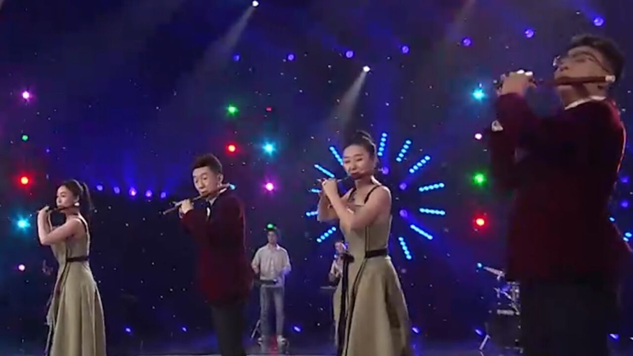 珠海民族管弦乐团竹韵飞扬组合演奏《步步高波尔卡》,欢快旋律,开启一天好心情