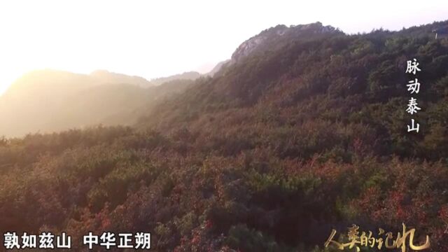 泰山风光脉动泰山纪录片