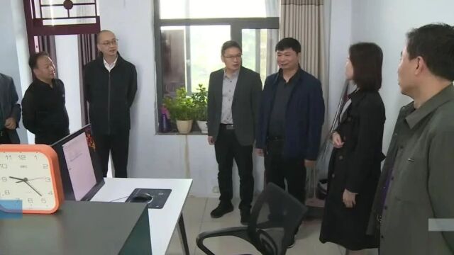 市广播电视台副总编张建光一行在夏县融媒体中心调研交流工作