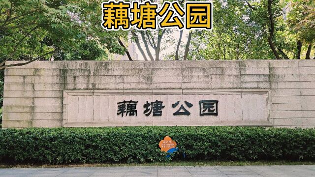 藕塘公园,合肥市庐阳区一个小而美的口袋公园