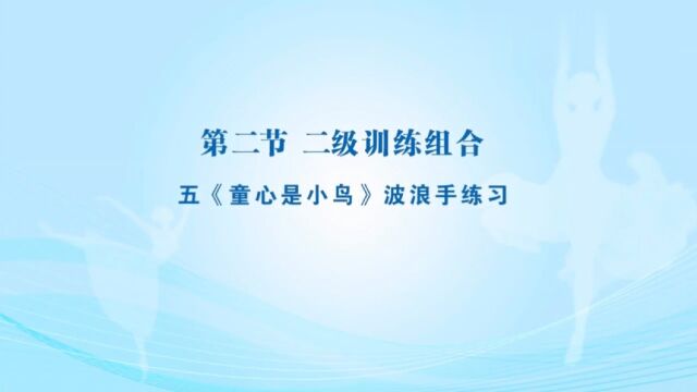 中国舞蹈考级二级童心是小鸟