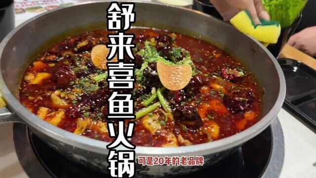 舒来喜家的鱼套餐给力,味道也不错.左下角囤上,反正不用过期自动退.#舒来喜鱼火锅 #舒来喜鱼火锅 #工业大学附近美食