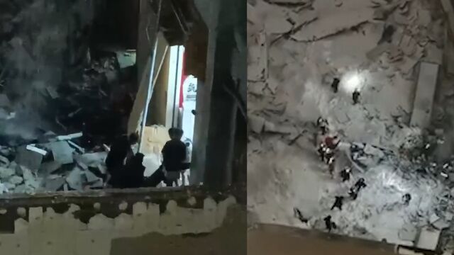 黑龙江桦南一体育馆坍塌3人被困,当地政府事发前2天曾召开防范暴雪极端天气工作会议