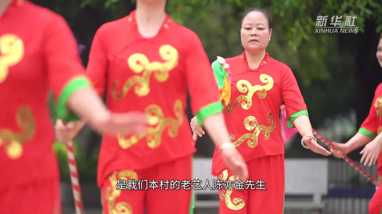 福州:非遗钱箭舞 舞动校园