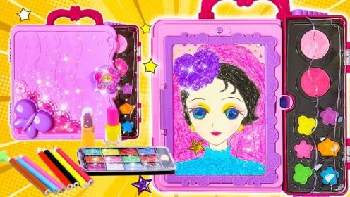公主换装：迪士尼小公主的魔法化妆盒，公主贴贴乐