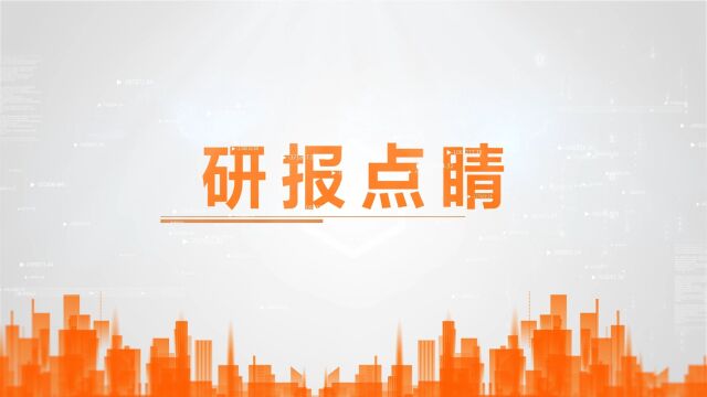 研报点睛:逆势飘红!关注这一板块