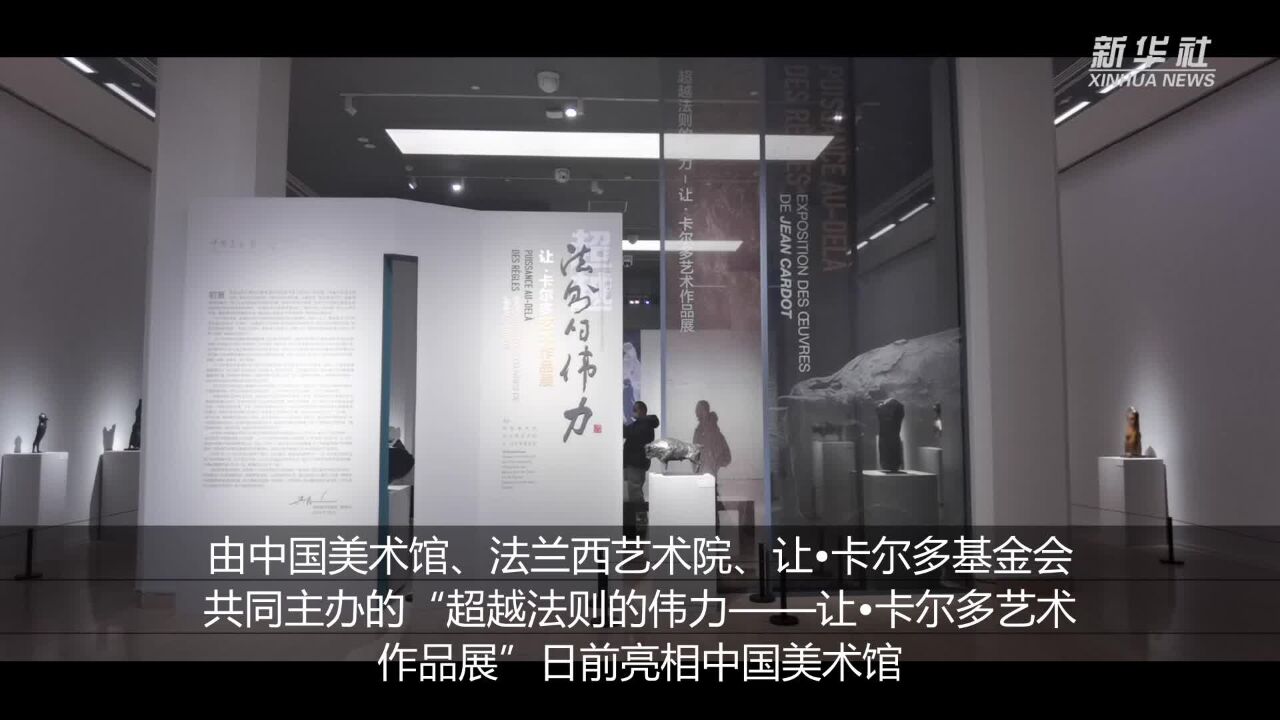 让ⷥᥰ”多艺术作品展亮相中国美术馆