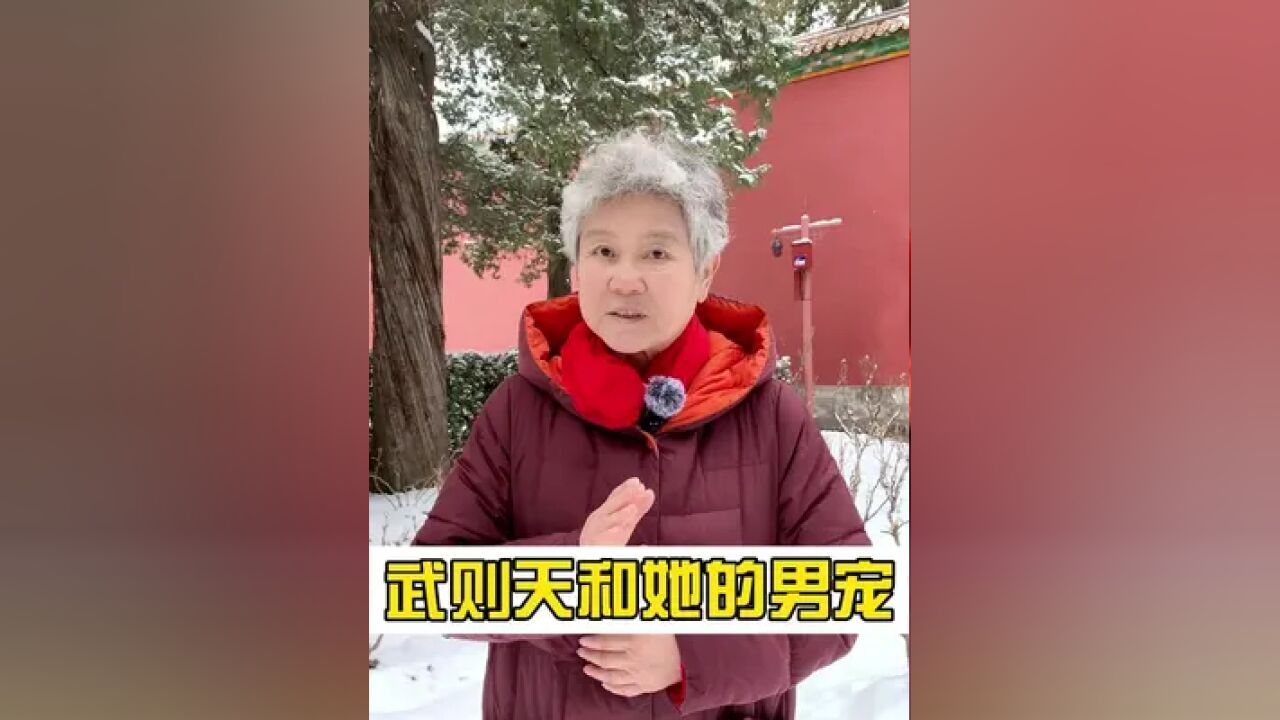 武则天78岁还找男宠,是因为太寂寞?