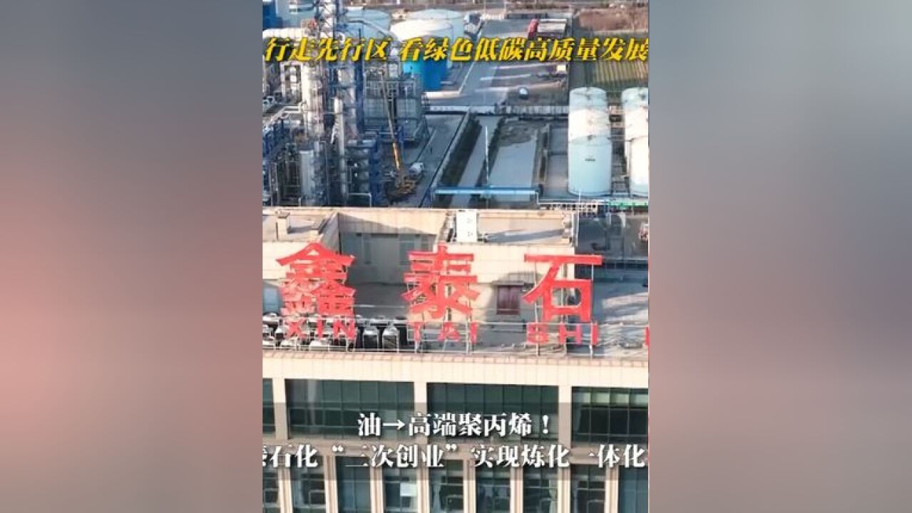 油→高端聚丙烯!鑫泰石化“三次创业”实现炼化一体化转型|探“先”山东