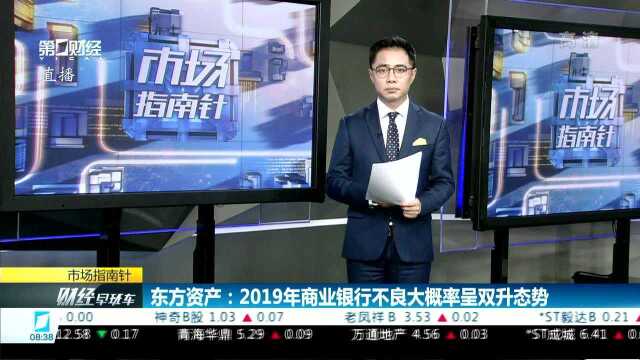 东方资产:2019年商业银行不良大概率呈双升态势