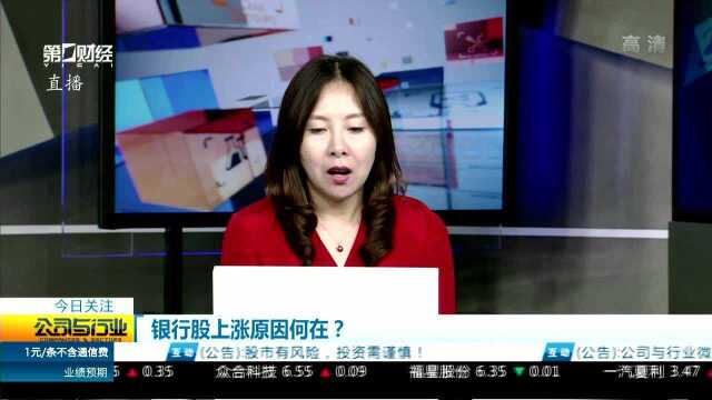 银行股上涨原因何在?