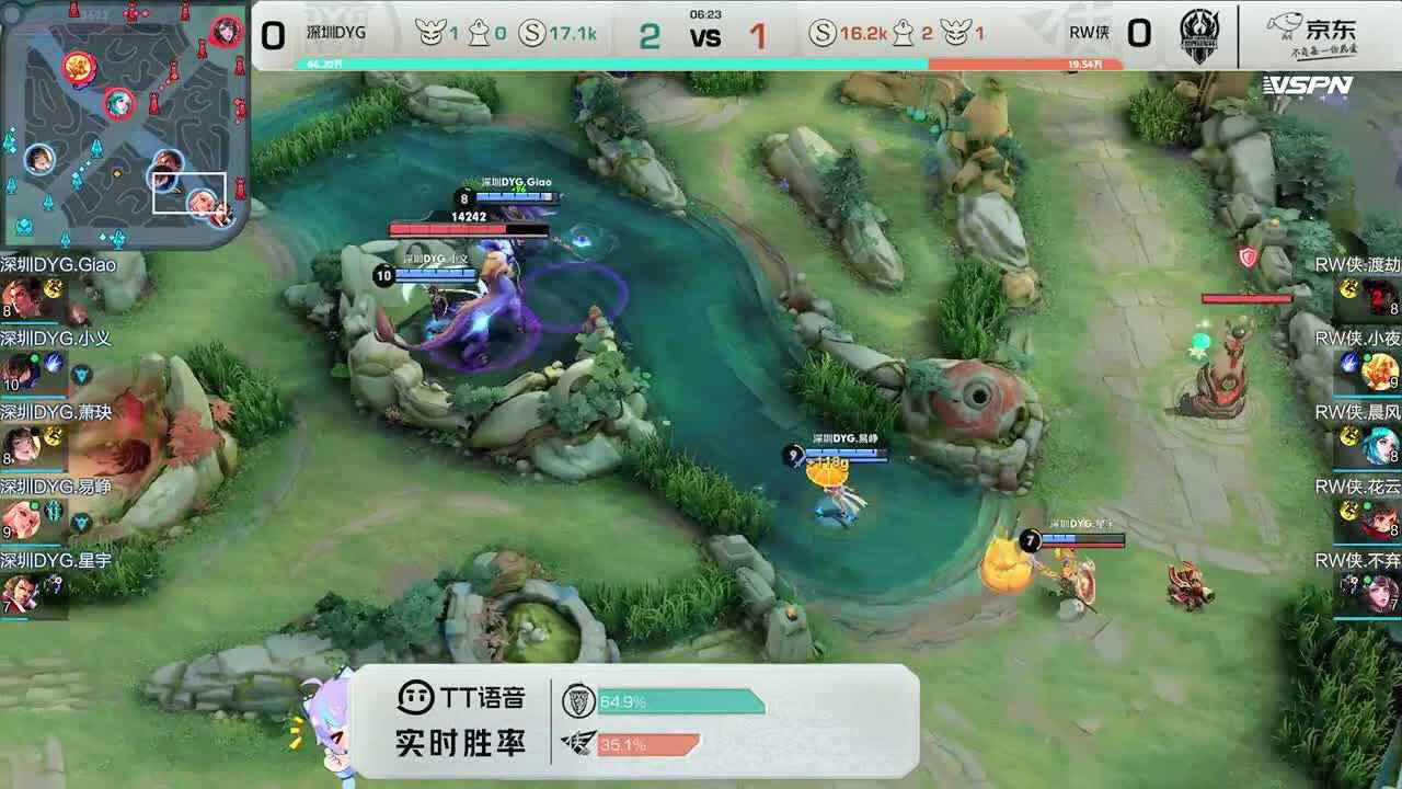 2021世界冠军杯 深圳DYG VS RW侠 第一局