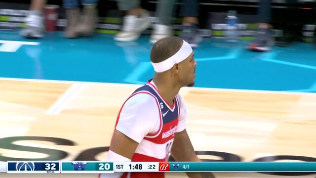 NBA季前赛：奇才vs黄蜂第1节中文解说回放